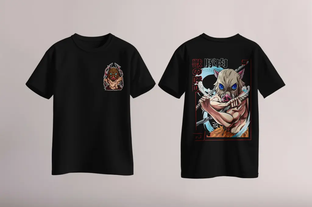 Inoske Demon Slayer Oversize T-shirt (S)