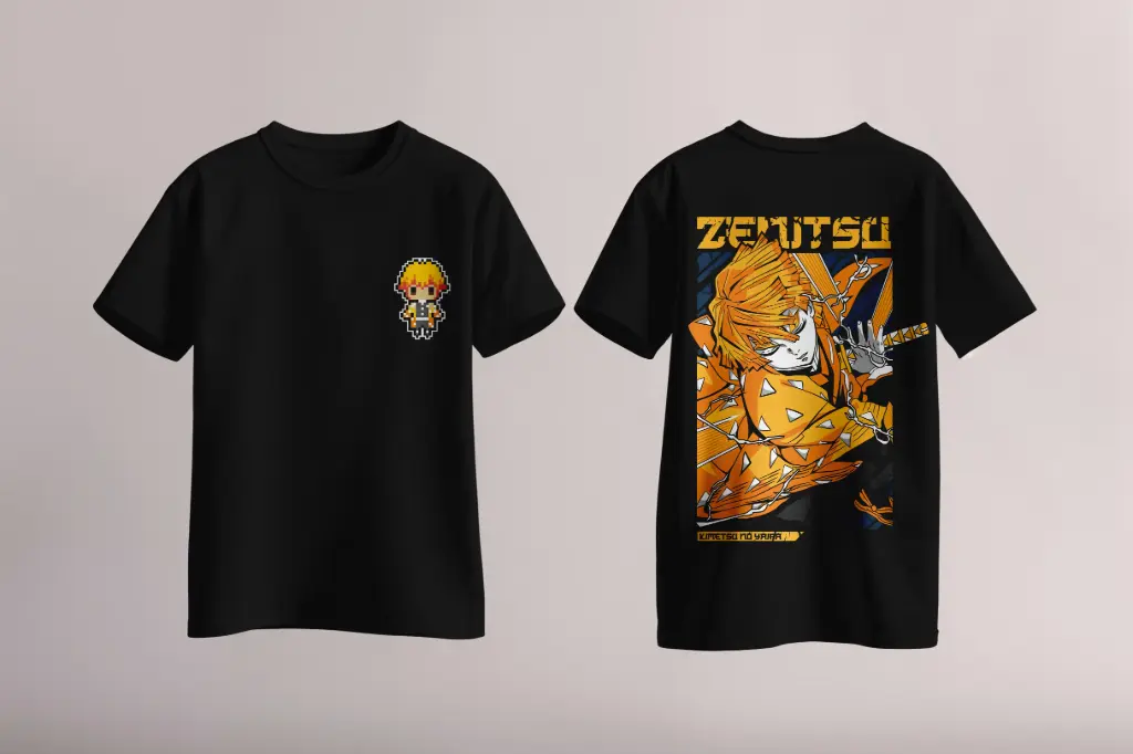 Zenitsu Demon Slayer Oversize T-shirt