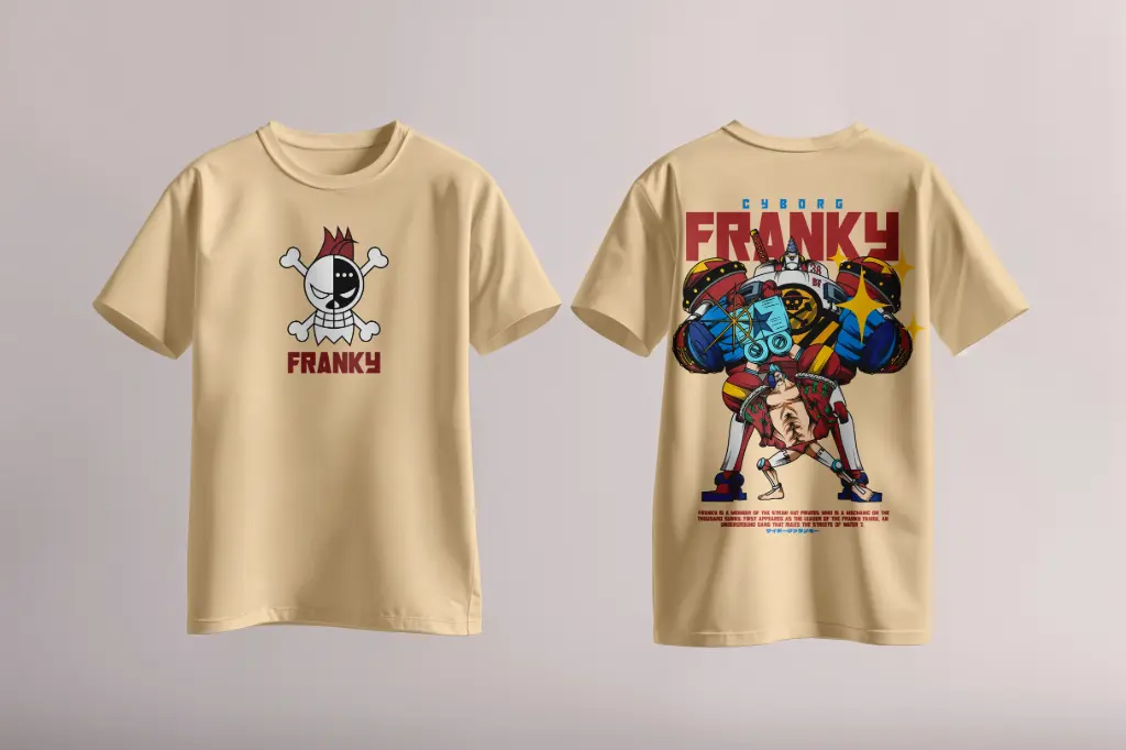 Franky One Piece Oversize T-shirt (S)