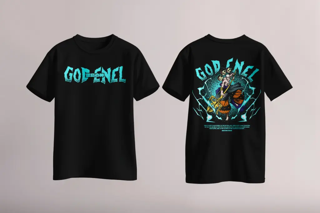 God enel One Piece Oversize T-shirt