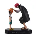 One Piece Luffy and Shanks 19cm Action Figure