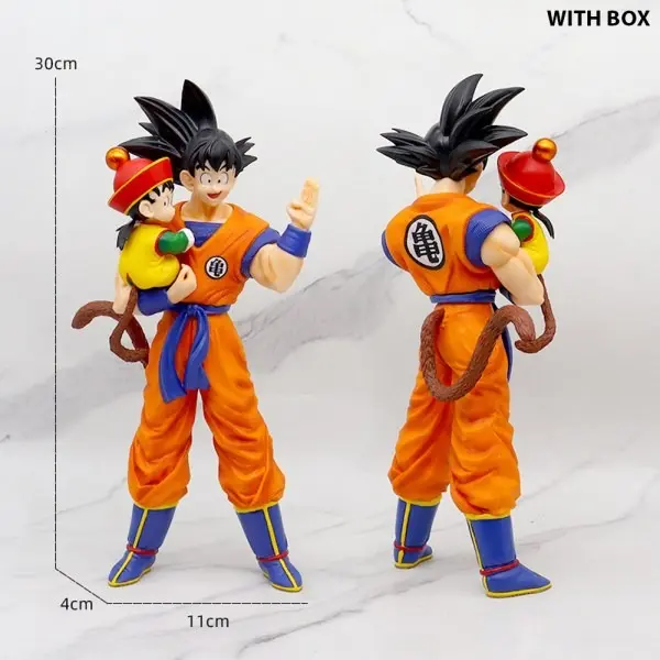 Goku Standing With Son Gohan 30cm Figure