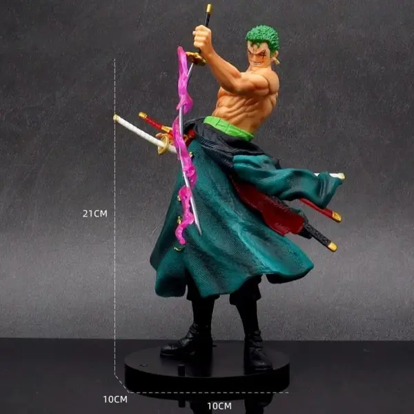 Zoro standing with sword 21cm