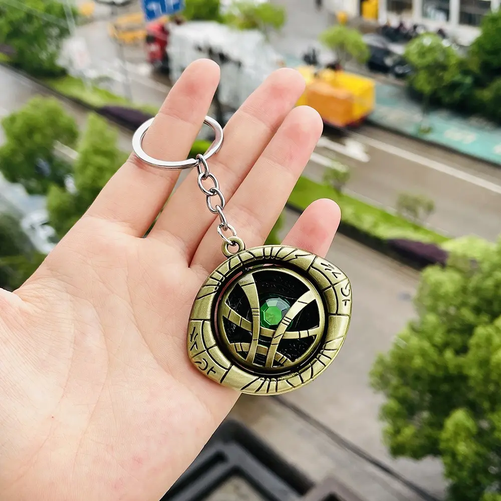 Dr. Strange Metal Revolving Keychain