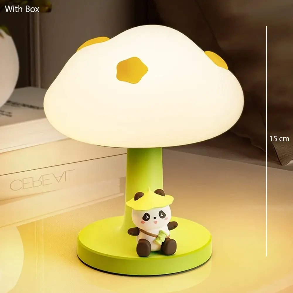 Panda Sitting Under Tree Silicon Night lamp 15cm
