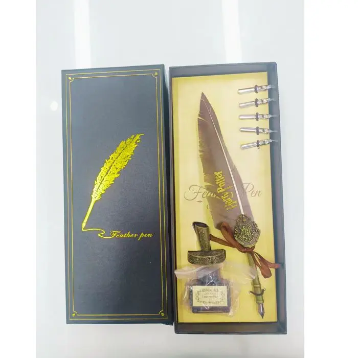 Harry Potter feather pen set