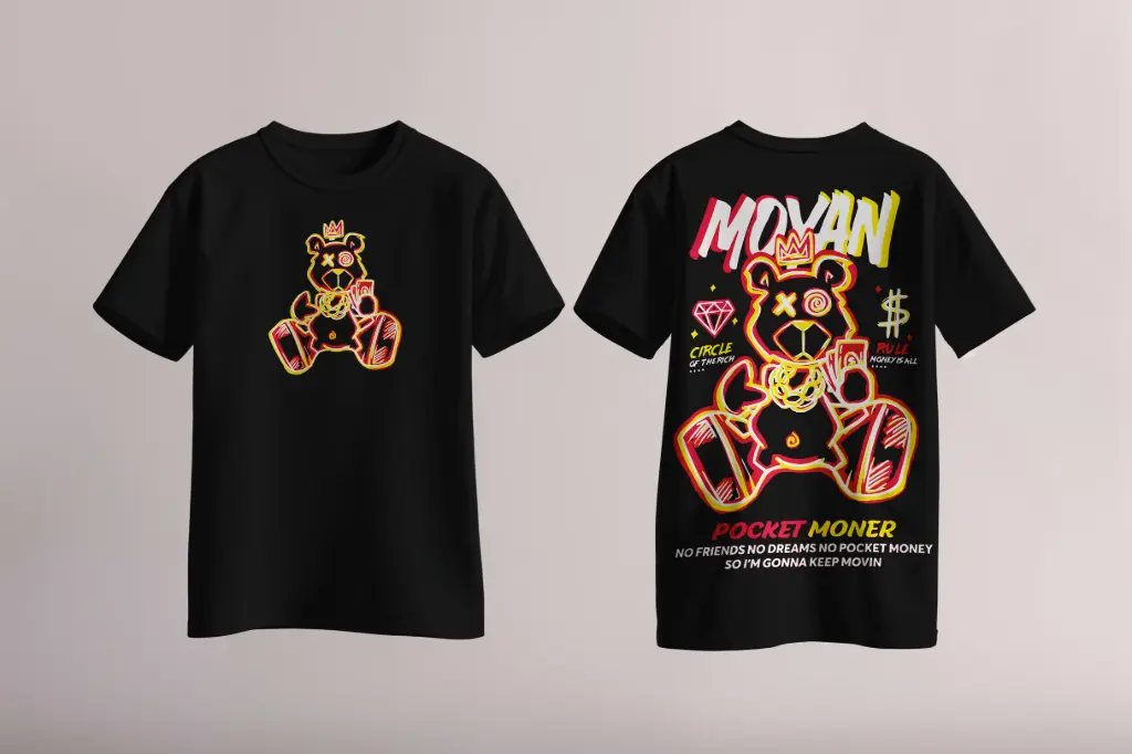 Glitch Teddy Oversize T-shirt