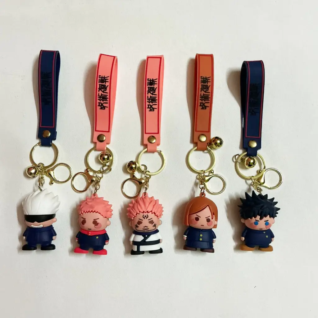 Jujutsu kaisen 3d Keychain Set