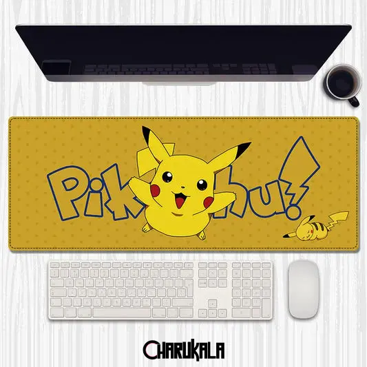 Pikachu Pokemon Premium Large Desk Mat