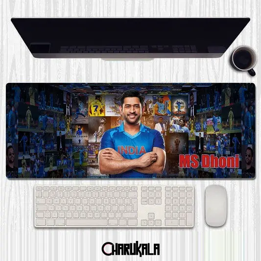 MS Dhoni Premium Large Desk Mat