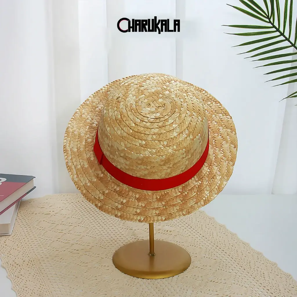 One Piece Officially Licensed Monkey D. Luffy Straw Hat Adult Anime Manga Pirate Cosplay Costume