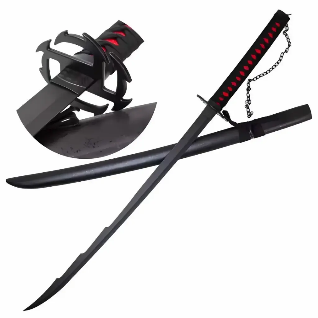 Bleach Anime Ichigo Kurosaki's Zangetsu Wooden Katana