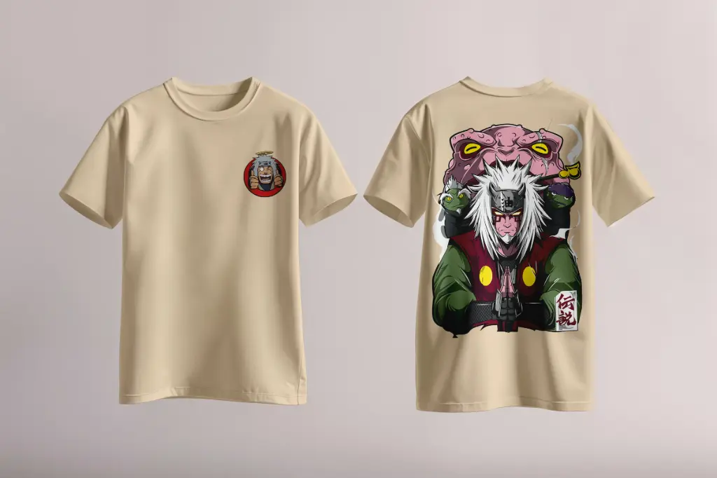 Jiraiya Naruto Oversize T-shirt