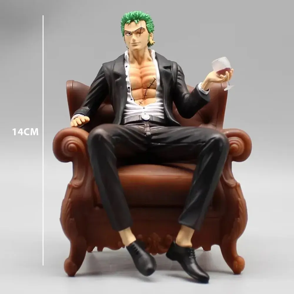 Zoro Sitting On Couch 14cm Figure (Blister+Box)