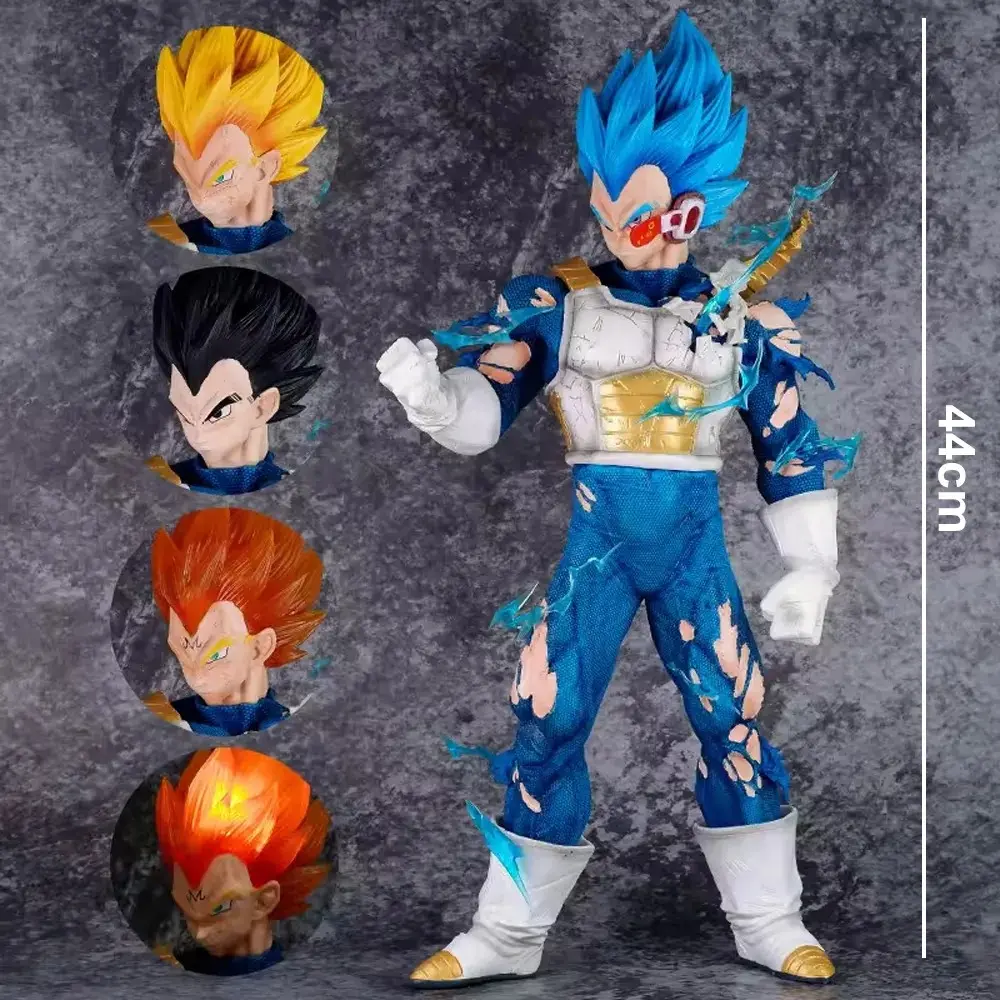 Dragon Ball Z Battle Vegeta 45cm Four Head Figure