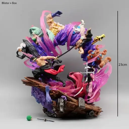 Zoro Highly Detailed 23cm Figure (Blister+Box)