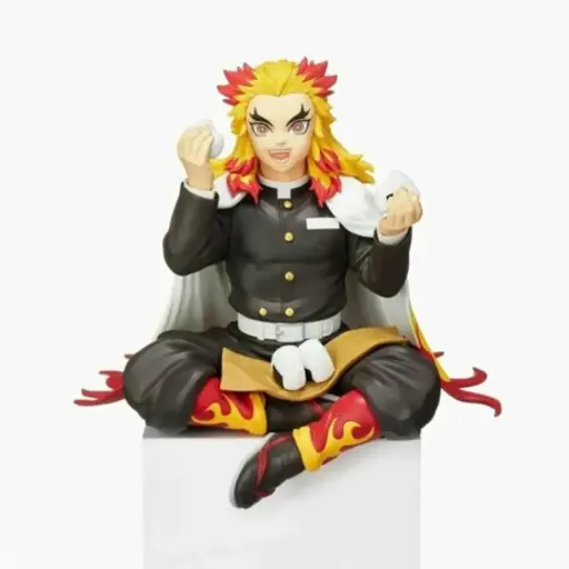 Kyojuro Rengoku Sitting Action Figure 14cm