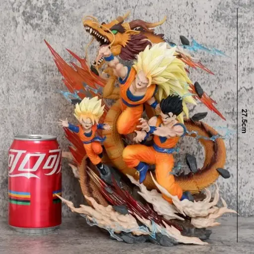 DBZ father son trio 27.5 cm Premium Figure
