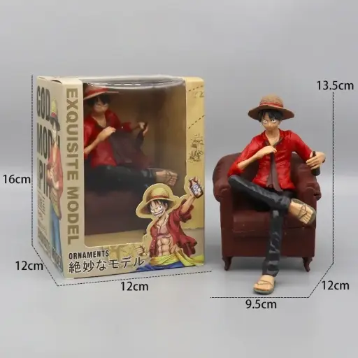 Luffy Sitting On Couch 13cm Figure