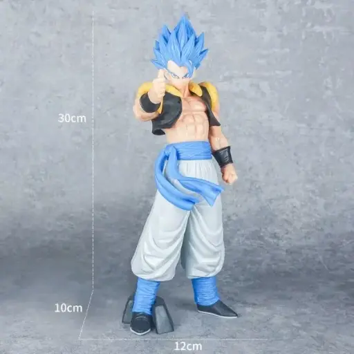 DBZ Vegeta Blue Hair Standing 30CM