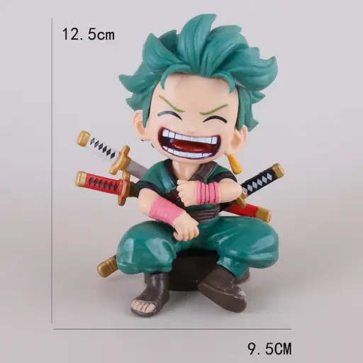 Zoro Laughing Sitting 12cm Figure