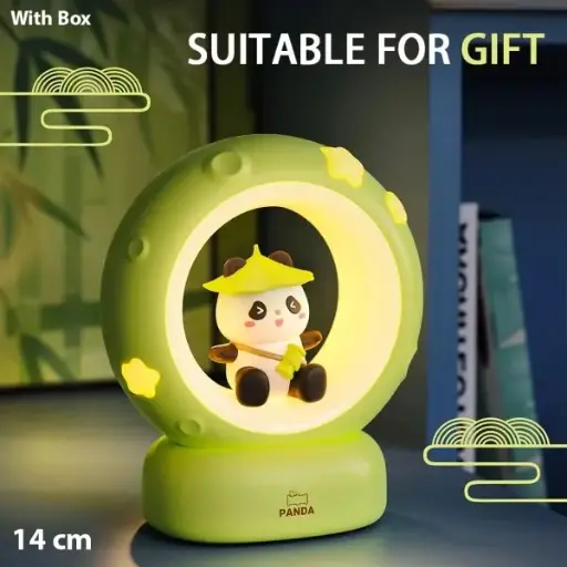 Happy Panda Night lamp 14cm