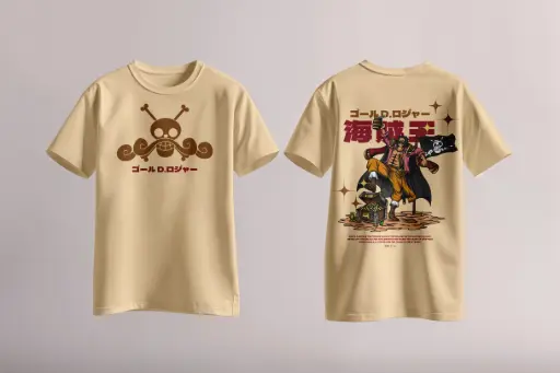 Gol D Roger One Piece Oversize T-shirt