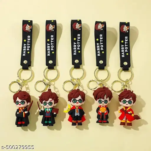 Harry Potter rubber keychain