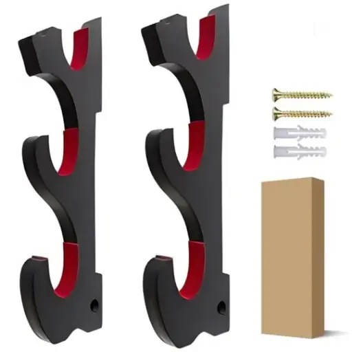 Three Layer Wooden Wall Mount Stand