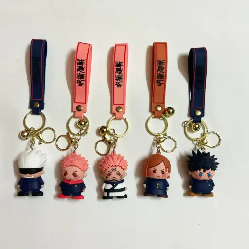 Jujutsu kaisen 3d Keychain Set