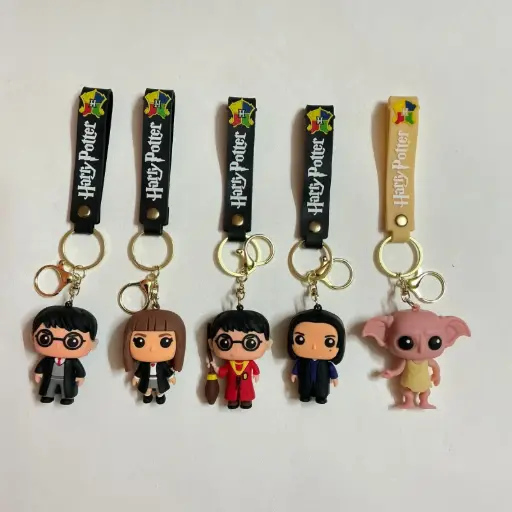 Harry Potter Pop Head Style 3D Keychain