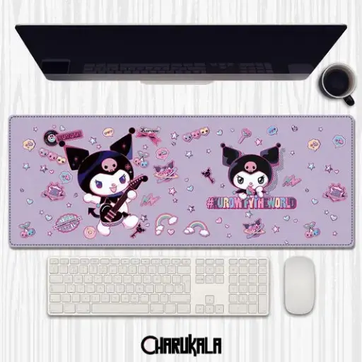 Kuromi Premium Large Desk Mat