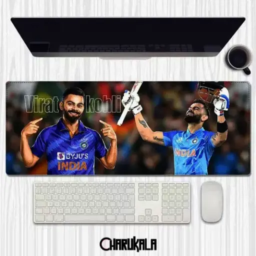 Virat Kohli Premium Large Desk Mat