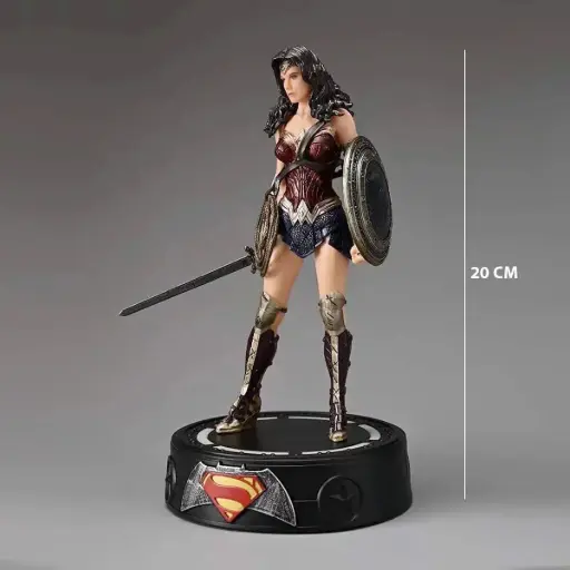 Wonder Woman 20cm Led Base Figure ( Blister+Box )