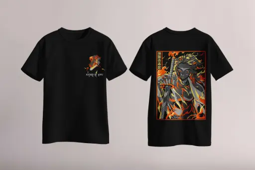 Rengoku Demon Slayer Oversize T-shirt