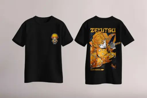 Zenitsu Demon Slayer Oversize T-shirt